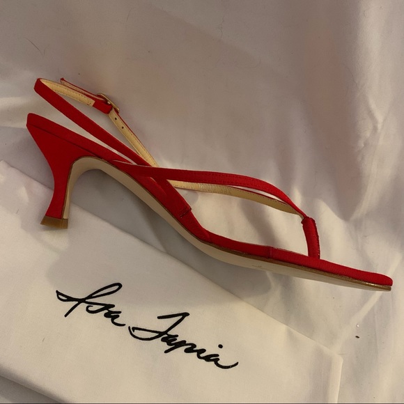 J CREW x ISA TAPIA™~ "Rachel" Square-Toe Sandals - Picture 3 of 7